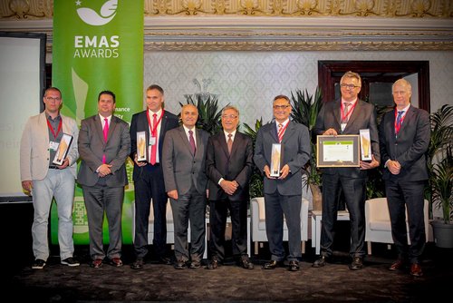 WIEGEL-Gruppe erhält Ehrenpreis beim europäischen EMAS-Award 2017 für hervorragende Umweltentlastungen